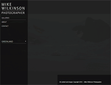 Tablet Screenshot of mikewilkinsonphotographer.com